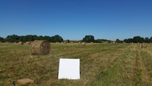 Load image into Gallery viewer, Golden Bales of Hay by the Salaca Banks
