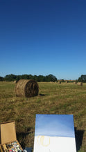 Load image into Gallery viewer, Golden Bales of Hay by the Salaca Banks
