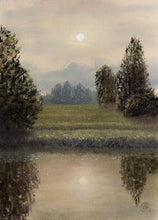 Load image into Gallery viewer, Dusk&#39;s Embrace by the Pond
